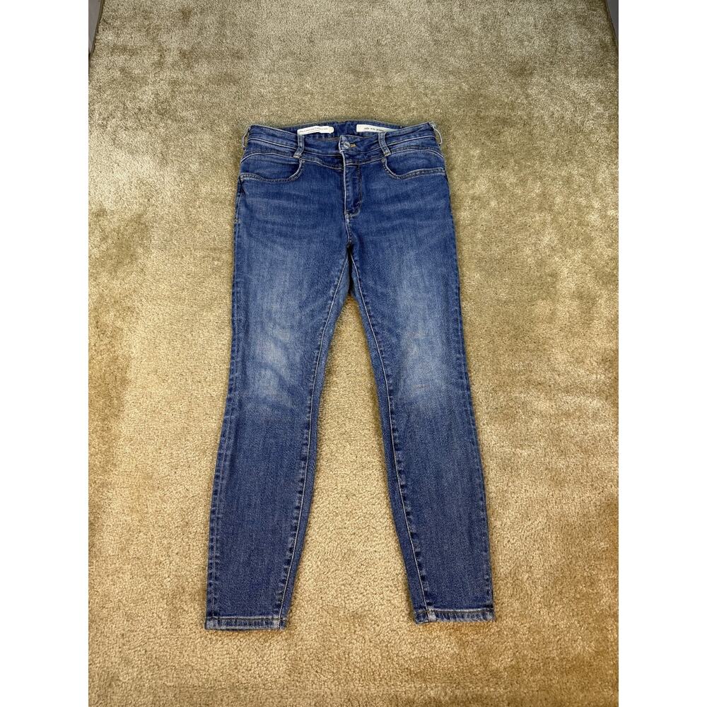 Pilcro & The Letterpress Jeans Size 31 High Rise Skinny Anthropologie B392